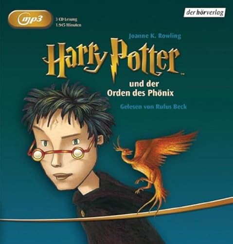 Harry Potter und der Orden des Phönix: Vollständige Lesung (Harry Potter, gelesen von Rufus Beck, Band 5)