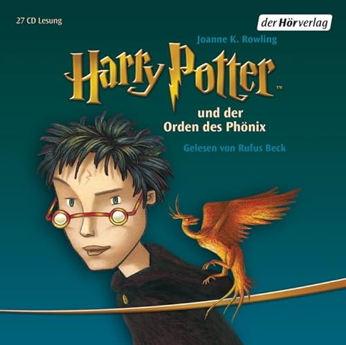 Harry Potter und der Orden des Phönix: Gelesen von Rufus Beck (Harry Potter, gelesen von Rufus Beck, Band 5)