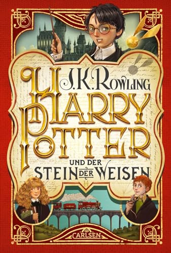 Harry Potter und der Stein der Weisen (Harry Potter 1): Kinderbuch-Klassiker ab 10 Jahren über Hogwarts und den bekanntesten Zauberer der Welt von Carlsen