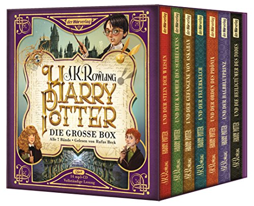 Harry Potter. Die große Box zum Jubiläum. Alle 7 Bände.: Gelesen von Rufus Beck Harry Potter. Die große Box zum Jubiläum. Alle 7 Bände.: Gelesen von Rufus Beck