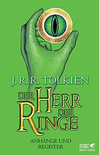 Der Herr der Ringe - Anhänge und Register: Neuüberarbeitung und Aktualiserung der Übersetzung von Wolfgang Krege von Klett-Cotta Verlag