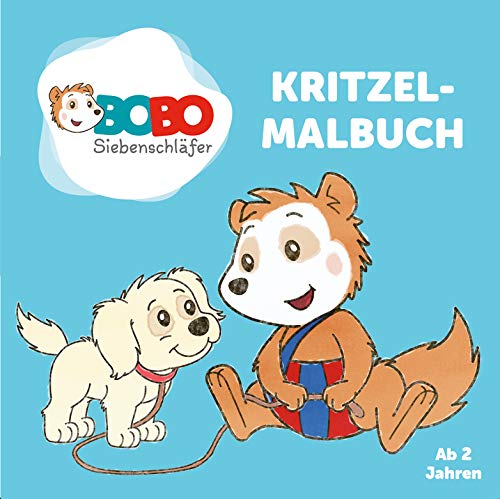 Bobo Siebenschläfer Kritzelmalbuch von Adrian Verlag