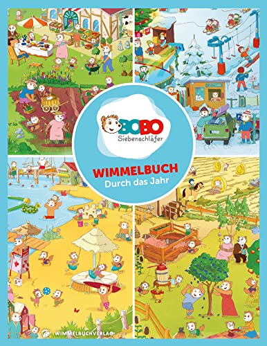 Bobo Siebenschläfer Wimmelbuch - Durch das Jahr mit Bobo Siebenschläfer: Kinderbücher ab 2 Jahre von Adrian & Wimmelbuchverlag GmbH