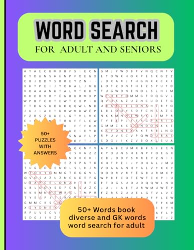 word search book: senior word search book: senior von Independently published