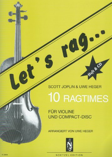 JOPLIN - Let´s Rag (10 Ragtimes) para Violin (Inc.CD)