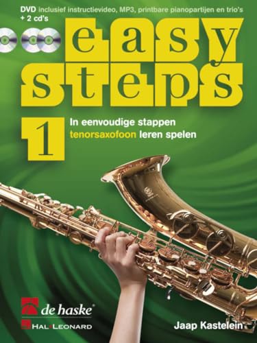 Easy Steps 1 Tenorsaxofoon: In Eenvoudige Stappen Tenorsaxofoon Leren Spelen Easy Steps 1 Tenorsaxofoon: In Eenvoudige Stappen Tenorsaxofoon Leren Spelen
