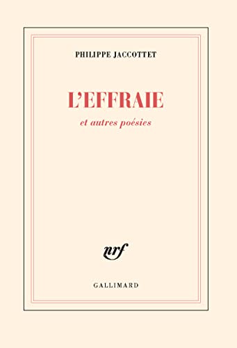 L'Effraie et autres poésies von GALLIMARD