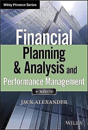 Financial Planning & Analysis and Performance Management (Wiley Finance)