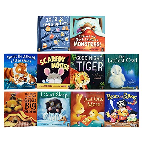 My First Bedtime Children Picture Flat Library 10 Books Collection Set