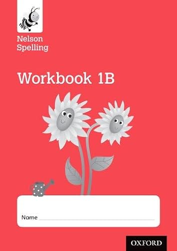 Nelson Spelling Workbook 1B Year 1/P2 (Red Level) x10 von Nelson Thornes Ltd