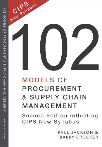 102 Models of Procurement and Supply Chain Management von Cambridge Academic