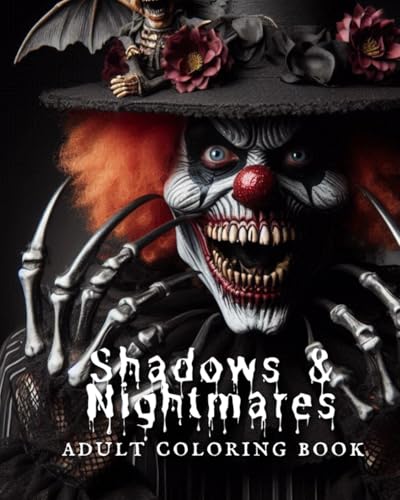 Title: Shadows & Nightmares: A Gothic Horror Coloring Book for Adults von Independently published