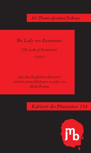 Die Lady von Rosemount (Kabinett der Phantasten) von JMB Verlag Jens Bolm
