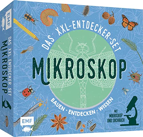 Das XXL-Entdecker-Set – Mikroskop: Mit Mikroskop, Linsen und Objektträgern + Sachbuch mit faszinierenden Experimenten: Baue dein eigenes Mikroskop und ... Mikrochips, Pollen, Pixel und vieles mehr Das XXL-Entdecker-Set – Mikroskop: Mit Mikroskop, Linsen und Objektträgern + Sachbuch mit faszinierenden Experimenten: Baue dein eigenes Mikroskop und ... Mikrochips, Pollen, Pixel und vieles mehr