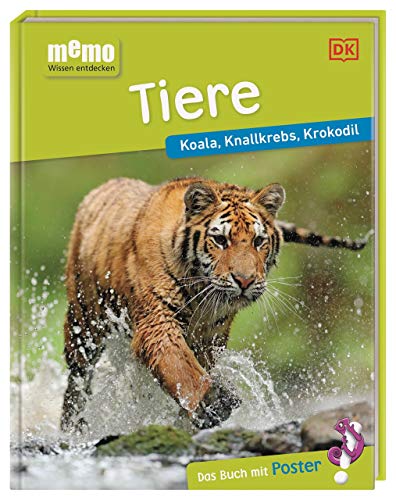 memo Wissen entdecken. Tiere: Koala, Knallkrebs, Krokodil. Das Buch mit Poster! von DK