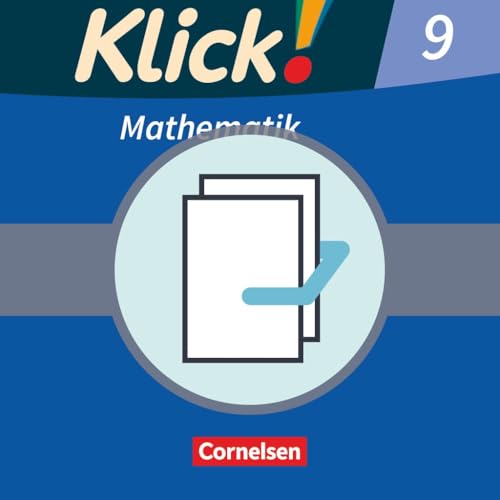 Klick! Mathematik - Mittel-/Oberstufe|NULL|Ausgabe 2009|9. Schuljahr|NULL|NULL|Handreichungen für den Unterricht, Kopiervorlagen mit CD-ROM|Im Paket von Cornelsen Verlag