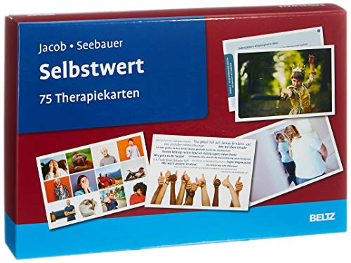 Selbstwert: 75 Therapiekarten. Kartenset mit 75 Karten in stabiler Box, mit 24-seitigem Booklet. Kartenformat 16,5 x 24 cm. (Beltz Therapiekarten) von Beltz