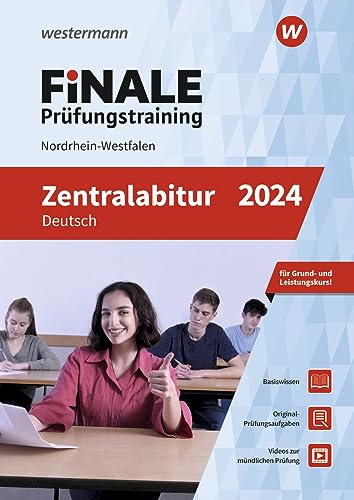 FiNALE Prüfungstraining Zentralabitur Nordrhein-Westfalen: Deutsch 2024