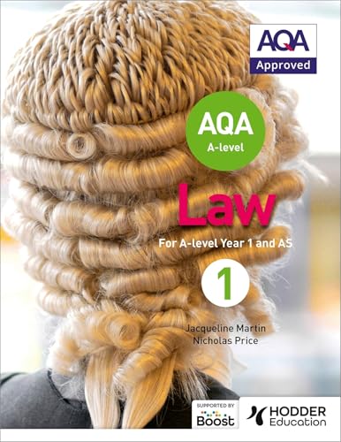 AQA A-level Law for Year 1/AS von Hodder Education