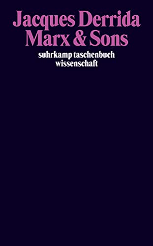 Marx & Sons (suhrkamp taschenbuch wissenschaft) von Suhrkamp Verlag AG