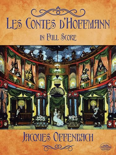 Les Contes d'Hoffmann in Full Score (Dover Opera and Choral Scores)