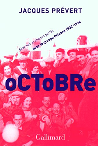 Octobre (1932-1936) von Editions Gallimard