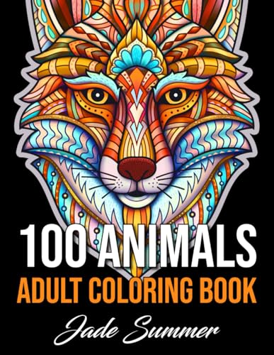 100 Animals: An Adult Coloring Book with Lions, Elephants, Owls, Horses, Dogs, Cats, and Many More! 100 Animals: An Adult Coloring Book with Lions, Elephants, Owls, Horses, Dogs, Cats, and Many More! von Independently published