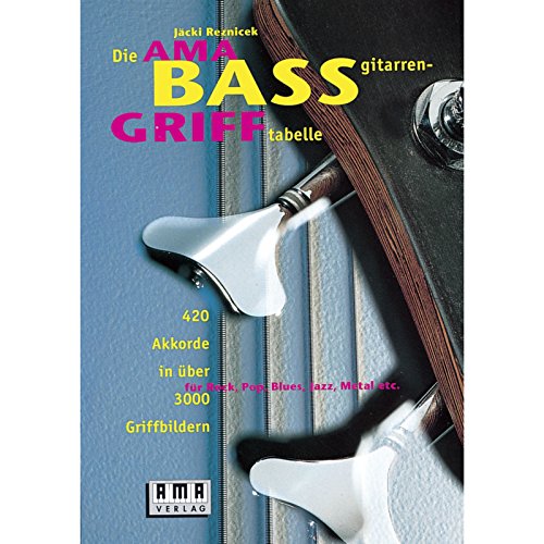 Die AMA-Bassgitarrengrifftabelle: 420 Akkorde in über 3000 Griffbildern für Rock, Pop, Blues, Jazz, Metal etc Die AMA-Bassgitarrengrifftabelle: 420 Akkorde in über 3000 Griffbildern für Rock, Pop, Blues, Jazz, Metal etc