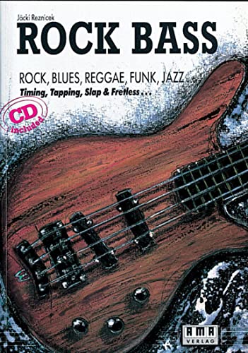 Rock Bass: Rock, Blues, Reaggae, Funk, Jazz. Timing-Topping-Slap und Fretless: Rock, Blues, Reggae, Funk, Jazz u.a. Timing, Tapping, Slap und Fretless