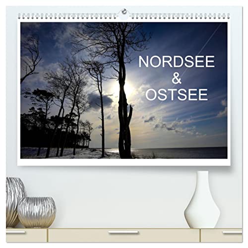Nordsee & Ostsee (hochwertiger Premium Wandkalender 2025 DIN A2 quer), Kunstdruck in Hochglanz von CALVENDO