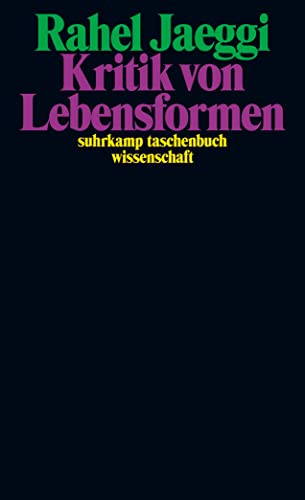 Kritik von Lebensformen: 50 Jahre stw – Limitierte Jubiläumsausgabe (suhrkamp taschenbuch wissenschaft) von Suhrkamp Verlag AG
