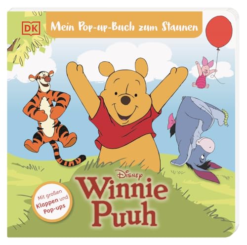 Mein Pop-up-Buch zum Staunen. Disney Winnie Puuh: Hochwertiges Bilderbuch mit Pop-ups und Klappen. Vorlesegeschichte mit Bildern und Reimen. Für Kinder ab 2 Jahren von DK
