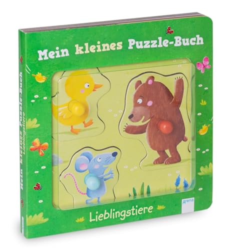 Mein kleines Puzzle-Buch. Lieblingstiere: Pappbilderbuch mit großen Puzzleteilen mit bunten Griffen – Ab 18 Monate Mein kleines Puzzle-Buch. Lieblingstiere: Pappbilderbuch mit großen Puzzleteilen mit bunten Griffen – Ab 18 Monate