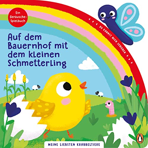 Meine liebsten Krabbeltiere - Auf dem Bauernhof mit dem kleinen Schmetterling: Pappbilderbuch mit Schiebeelement und Geräusch für Kinder ab 18 Monaten (Meine-liebsten-Krabbeltiere-Reihe, Band 3) Meine liebsten Krabbeltiere - Auf dem Bauernhof mit dem kleinen Schmetterling: Pappbilderbuch mit Schiebeelement und Geräusch für Kinder ab 18 Monaten (Meine-liebsten-Krabbeltiere-Reihe, Band 3)