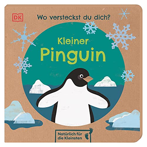 Wo versteckst du dich? Kleiner Pinguin: Natürlich für die Kleinsten. Nachhaltig hergestelltes Öko-Pappbilderbuch für Kinder ab 1 Jahr Wo versteckst du dich? Kleiner Pinguin: Natürlich für die Kleinsten. Nachhaltig hergestelltes Öko-Pappbilderbuch für Kinder ab 1 Jahr