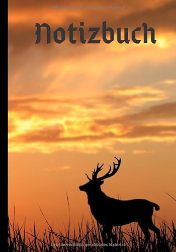 Notizbuch: Notizbuch für Jäger und Liebhaber von Jagd und Natur - Traditionen und wilde Tiere - Wald - Vatertag | 100 Seiten im 7*10 Zoll Format