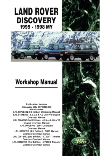 Land Rover Discovery 1995-1998 My Workshop Manual: Lrl0079