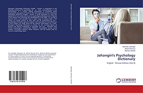 Jahangiri's Psychology Dictionary: English - Persian Edition (Vol.4) von LAP LAMBERT Academic Publishing