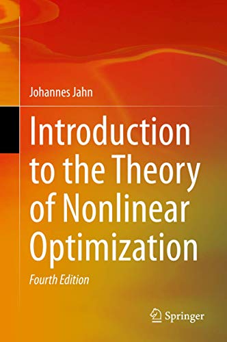 Introduction to the Theory of Nonlinear Optimization von Springer