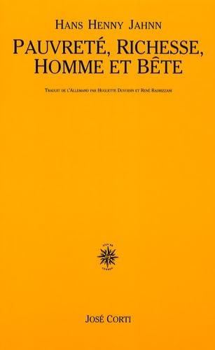 Pauvreté, richesse, homme et bête