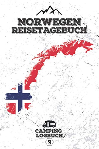 Norwegen Reisetagebuch ● Camping Logbuch: Zum Ausfüllen & Eintragen von Reisen mit dem Wohnwagen, Wohnmobil oder Van ● Für Camper ● A5 ca. 150 Seiten