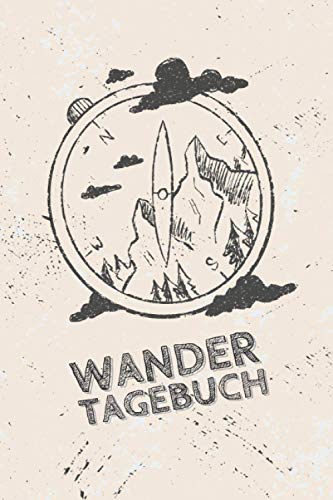 WANDERTAGEBUCH: Wanderbuch, Logbuch, Stempelbuch & Tourenbuch für das WANDERN | Zum Ausfüllen & Eintragen | Zusätzlicher Platz für 96 & 48 Gipfel mit Stempel | ca. A5 | 142 Seiten von Independently published
