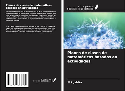 Planes de clases de matemáticas basados en actividades von Ediciones Nuestro Conocimiento