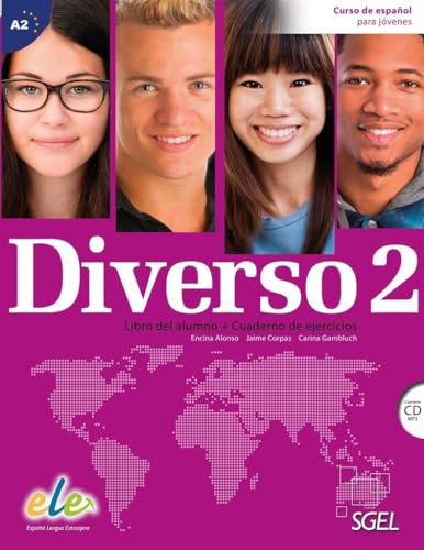 Diverso 2 + CD: Curso de Espanol Para Jovenes