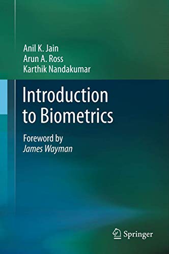 Introduction to Biometrics von Springer