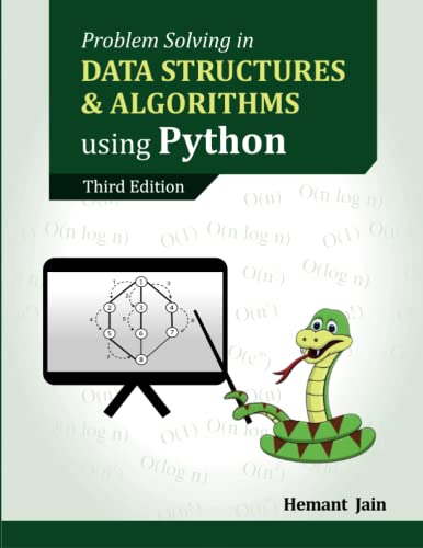 Problem Solving in Data Structures & Algorithms Using Python von Hemant Jain