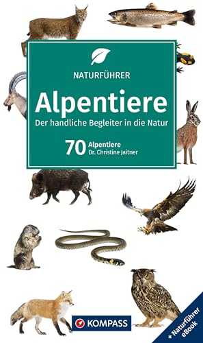 KOMPASS Naturführer Alpentiere: Der handliche Begleiter in der Natur von KOMPASS-KARTEN