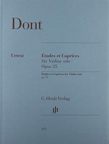 Etudes et Caprices für Violine solo op. 35: Besetzung: Violine solo (G. Henle Urtext-Ausgabe) von Henle, G. Verlag