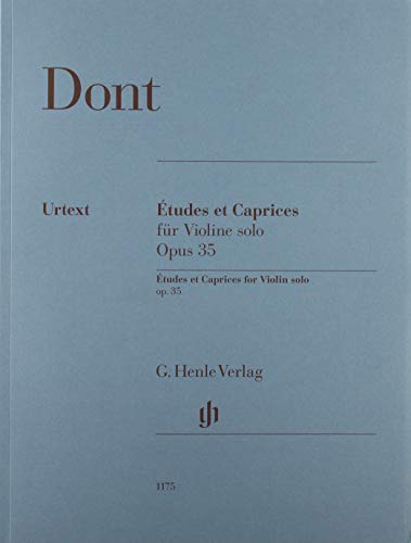 Etudes et Caprices für Violine solo op. 35: Besetzung: Violine solo (G. Henle Urtext-Ausgabe)