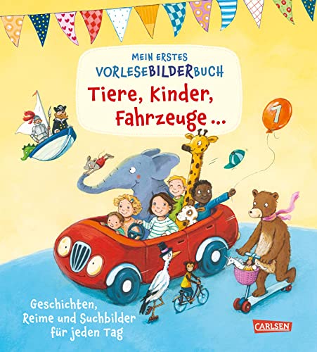 Mein erstes Vorlese-Bilder-Buch: Tiere, Kinder, Fahrzeuge und noch viel mehr: Das perfekte Bilderbuch für Kinder ab 2 Jahren, um sie als Buchnutzer ... Erzählweisen kennenzulernen und zu fördern